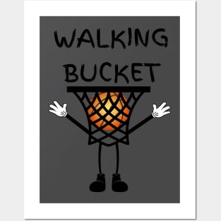 Walking Bucket Posters and Art